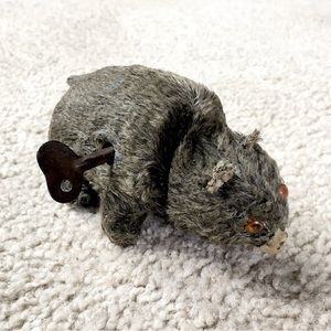 Vintage 1950s MODERN TOYS Mechanical Wind-Up Walking Bear - Made in Japan RARE!!